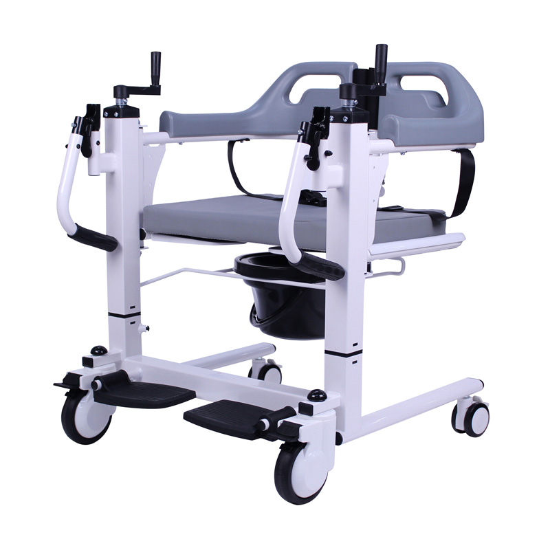 Quick Release Folding Patient Lift Transfer Chair