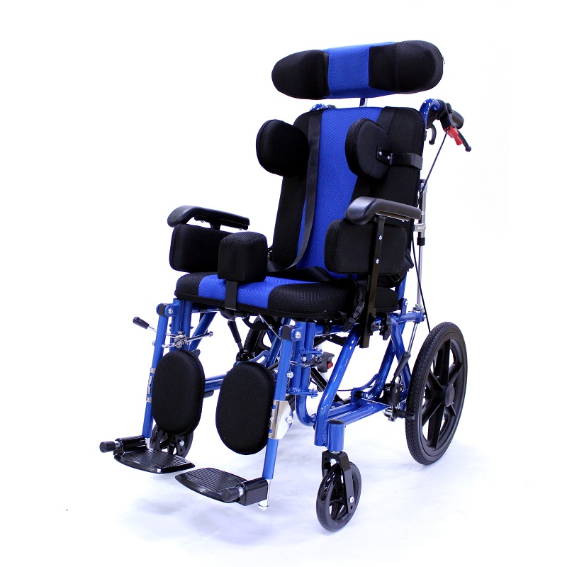 Adult Children Aluminium Folding CP Wheelchair