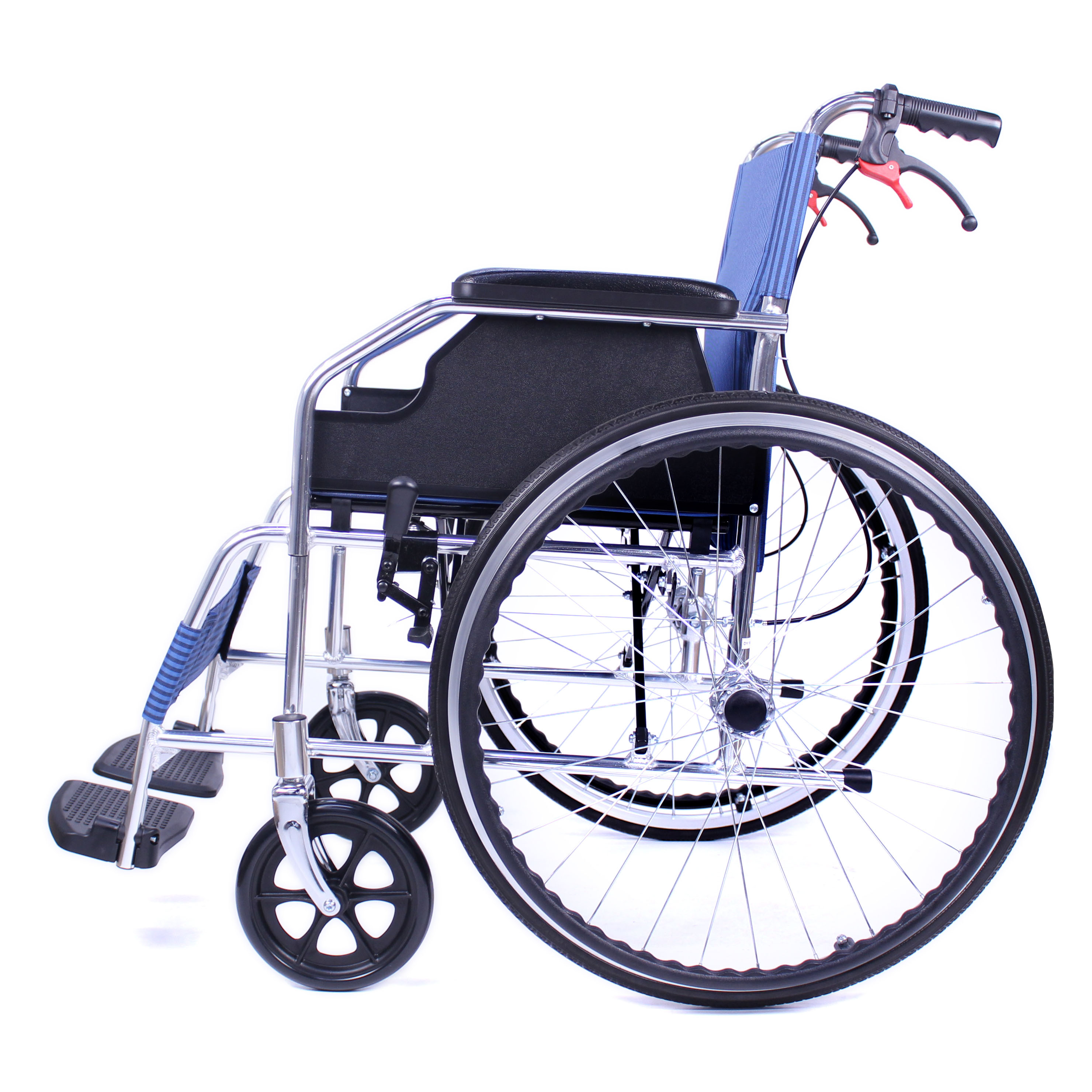 Lightweight Folding Economic Aluminium Wheelchair