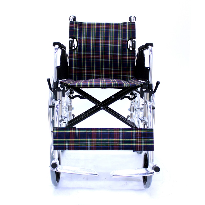 Folding Back Quick Release Aluminium Wheelchair