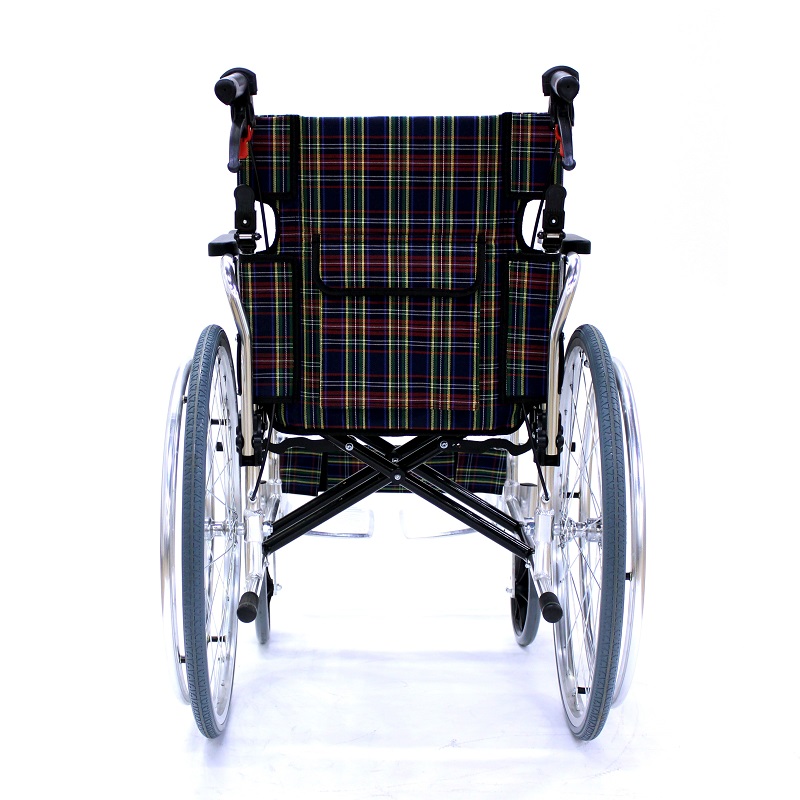 Folding Back Quick Release Aluminium Wheelchair
