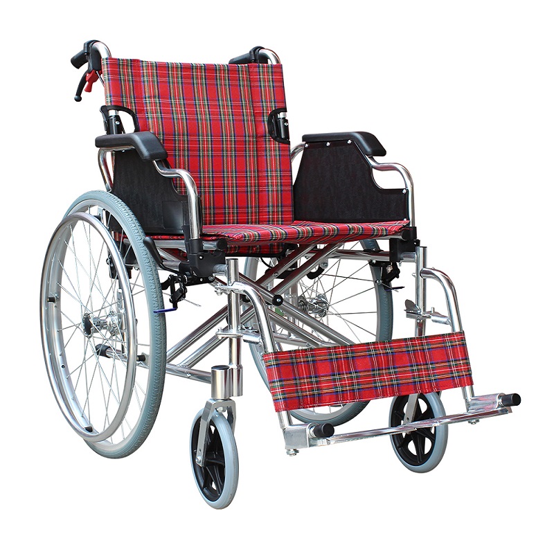 Aluminium Basic Half Folding Manual Wheelchair