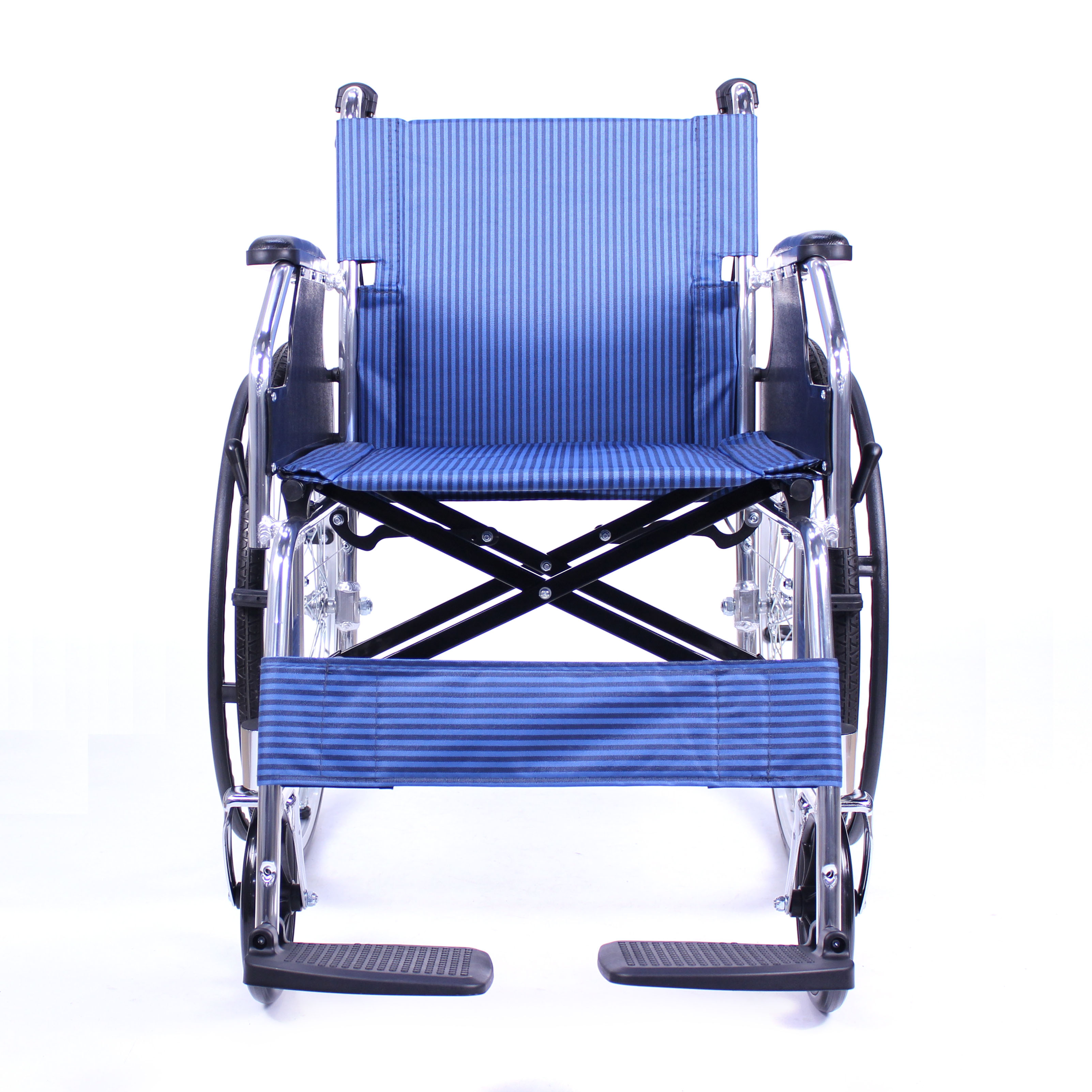 Folding Aluminium Light Weight Frame Manual Wheelchair