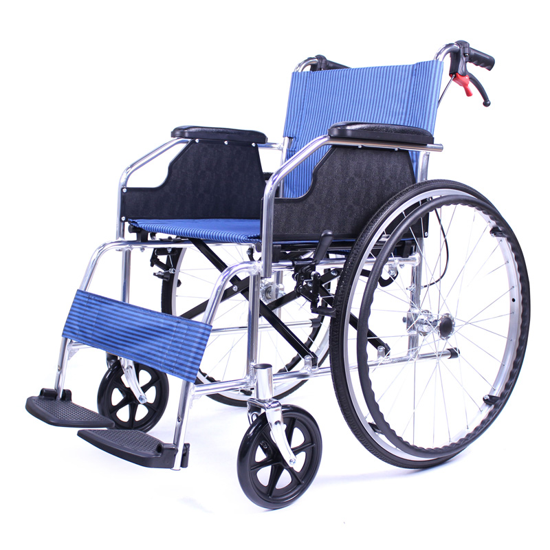 Supply Folding Aluminium Light Weight Frame Manual Wheelchair Wholesale ...