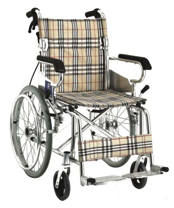 Aluminium Portable Fold Up Wheelchair