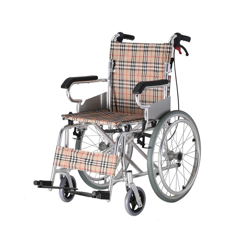 Aluminium Portable Fold Up Wheelchair