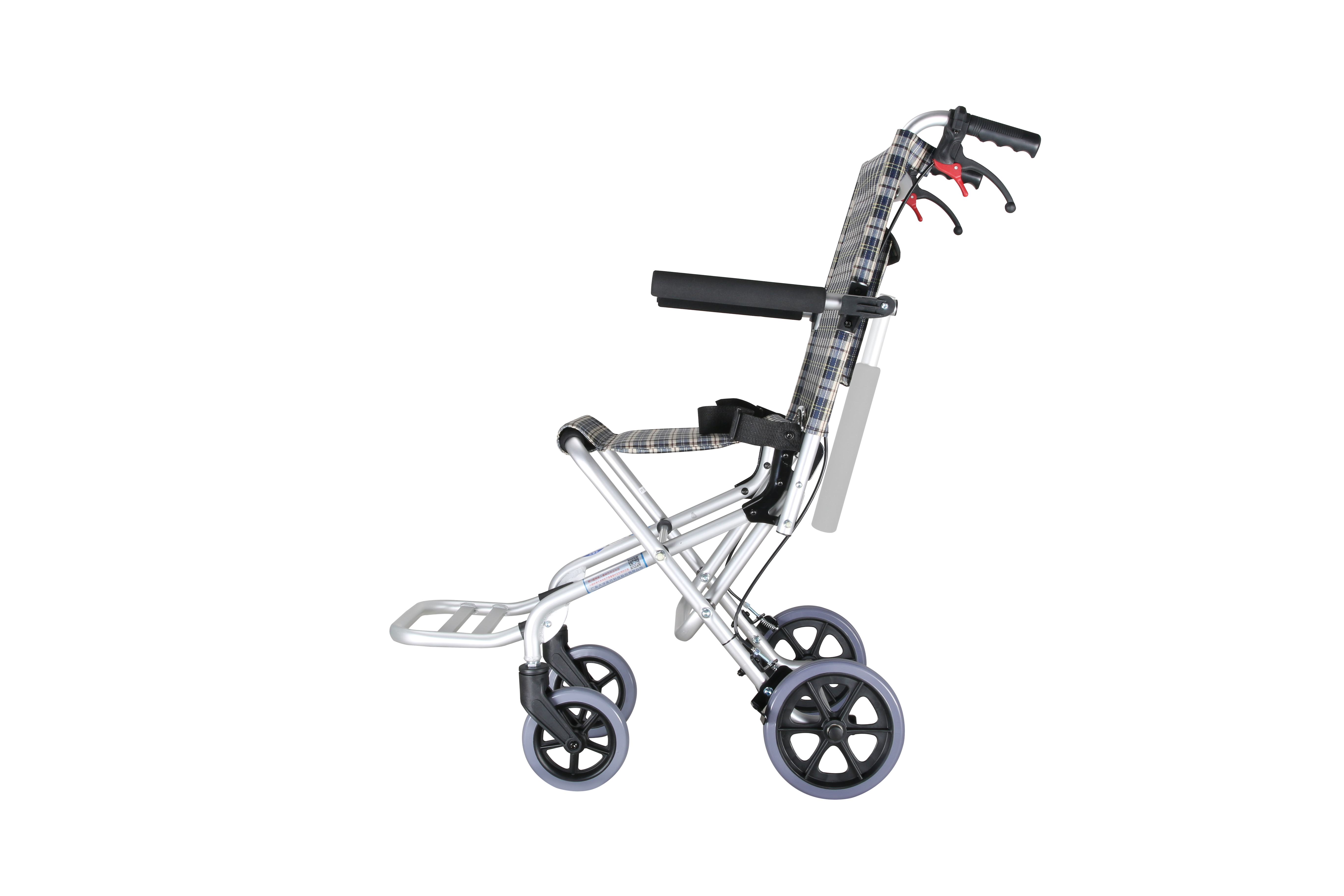 Aluminium Foldable Medical Transit Chair