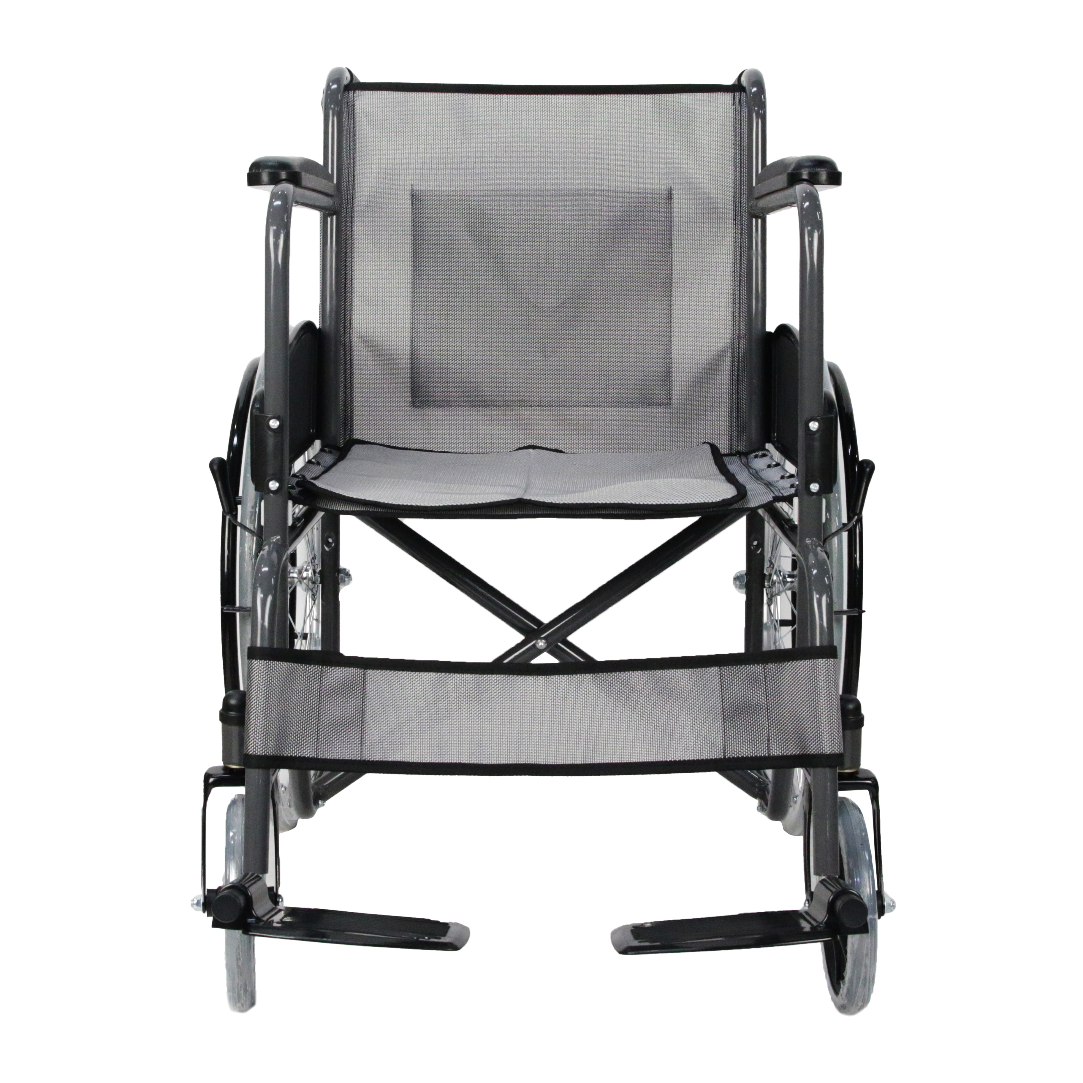 Steel Portable Foldable Manual Wheelchair