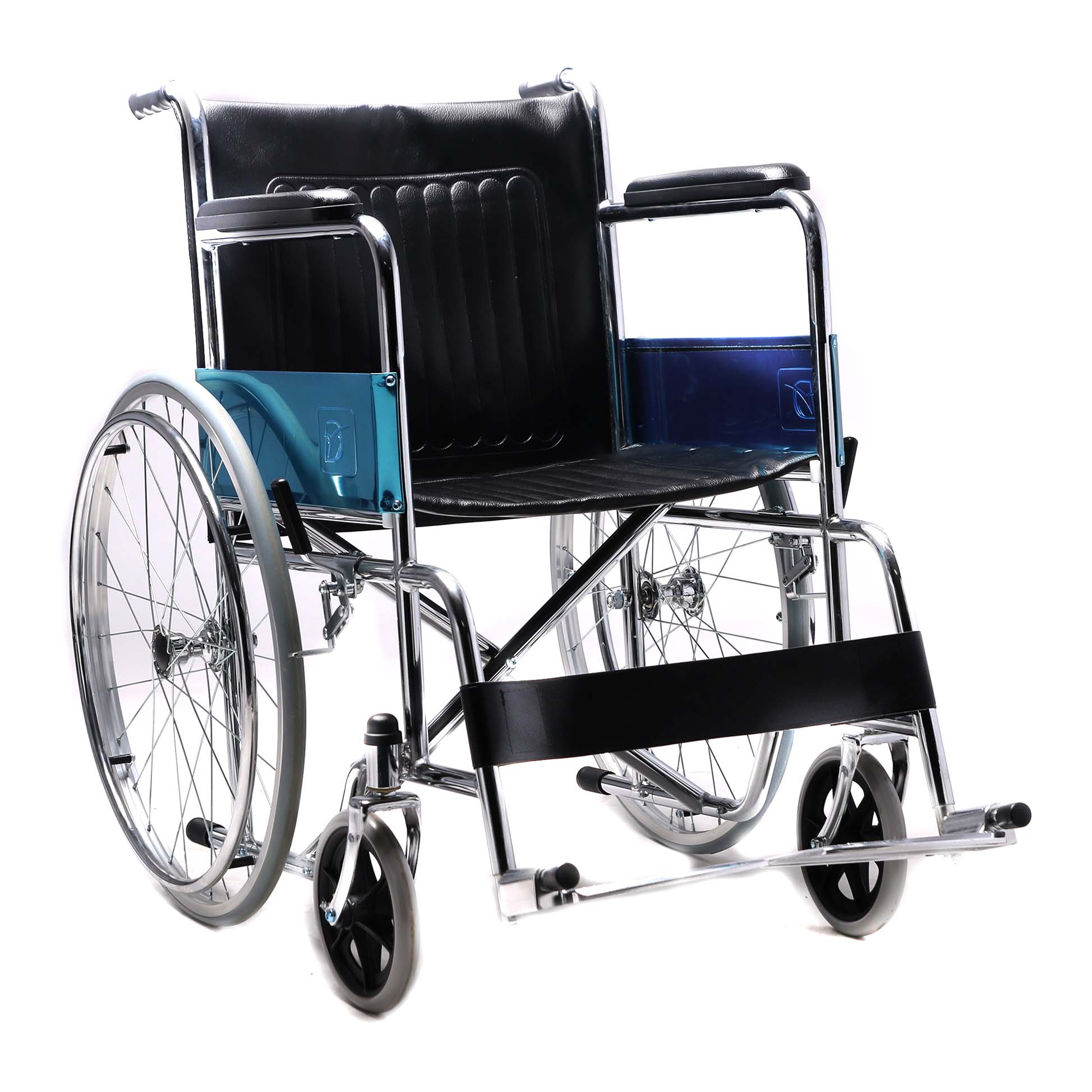 Aluminum Steel Disabled Adult Manual Wheelchair