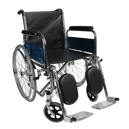 Medical Portable Steel Manual Wheelchair