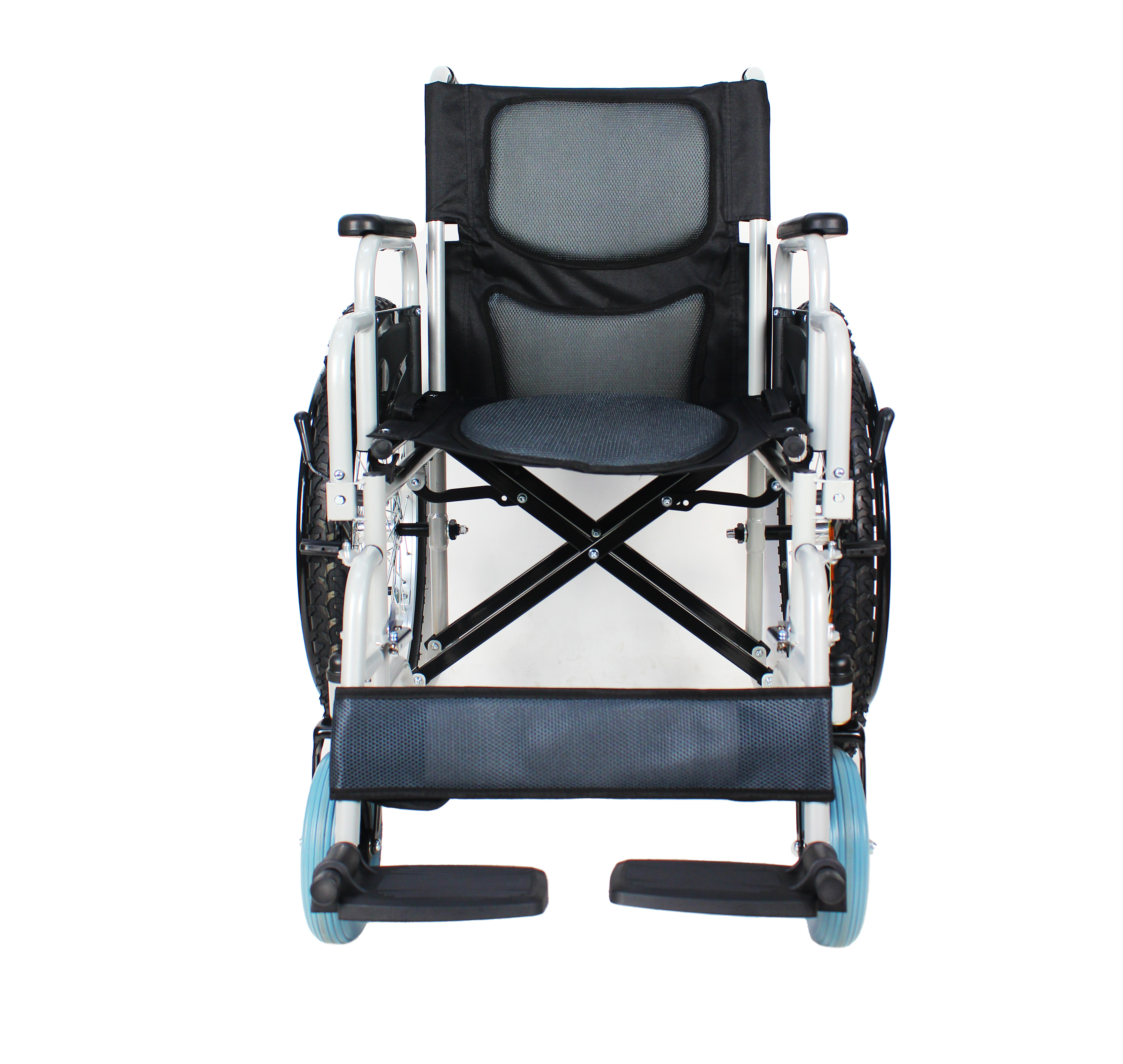 Manual Wheelchair With Fixed Armrest And Legrest