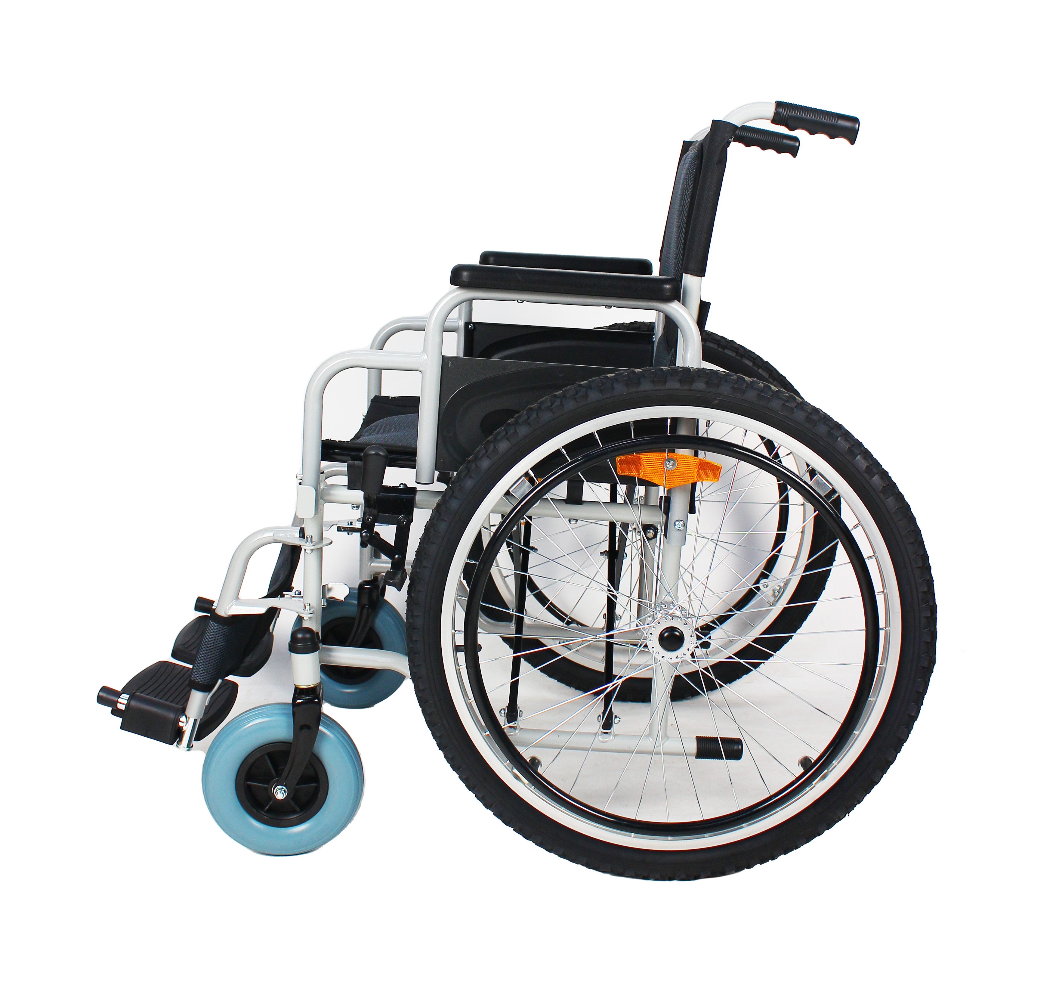 Manual Wheelchair With Fixed Armrest And Legrest