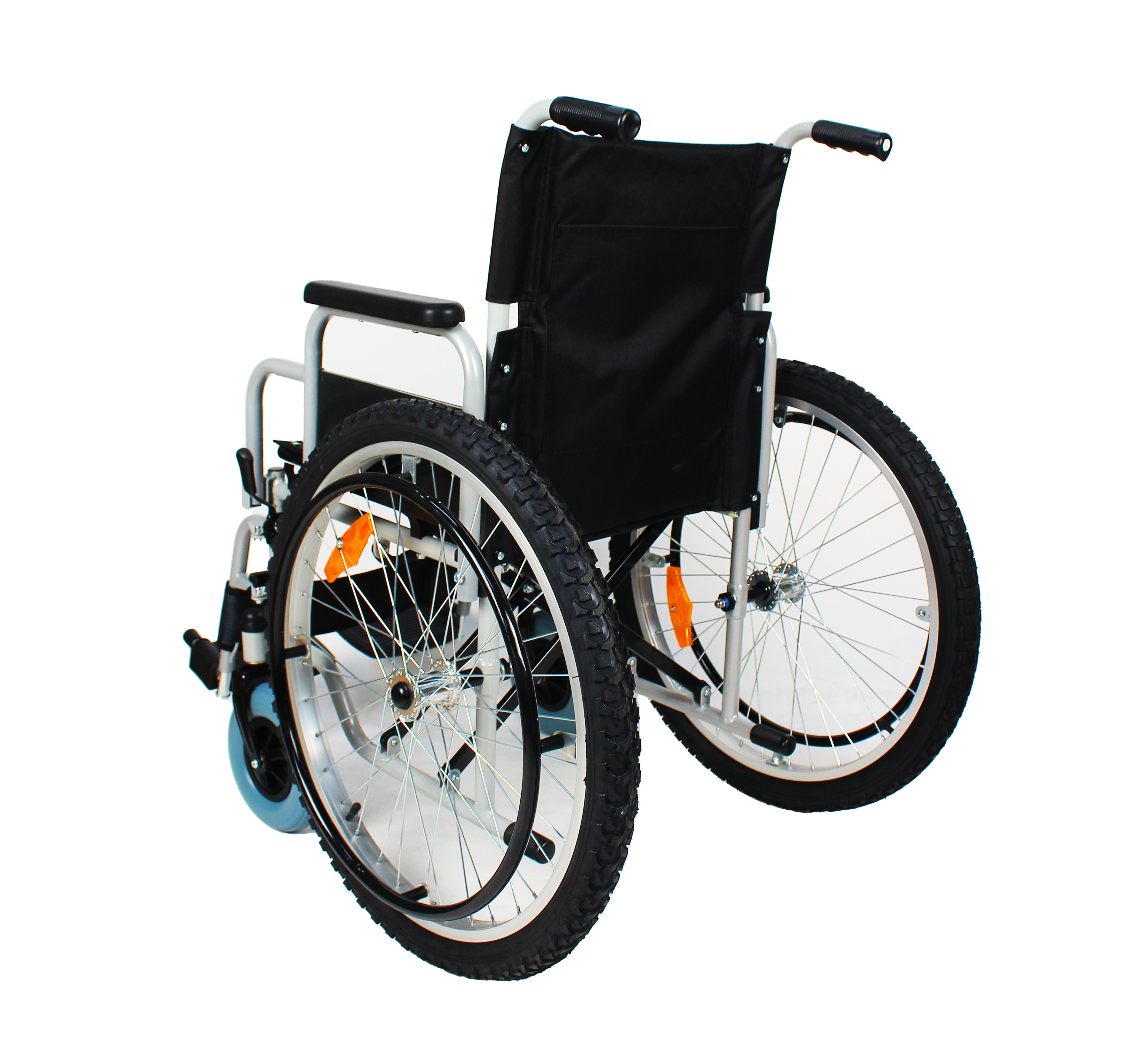 Manual Wheelchair With Fixed Armrest And Legrest