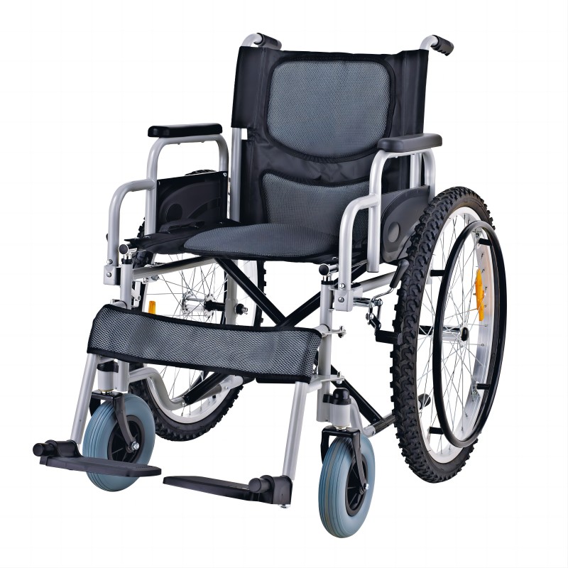 Manual Wheelchair With Fixed Armrest And Legrest