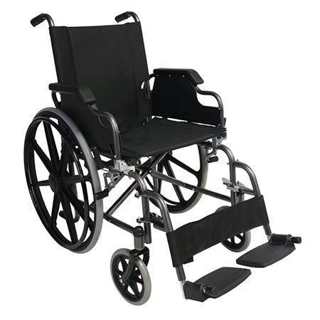 Hospital Steel Manual Wheelchair
