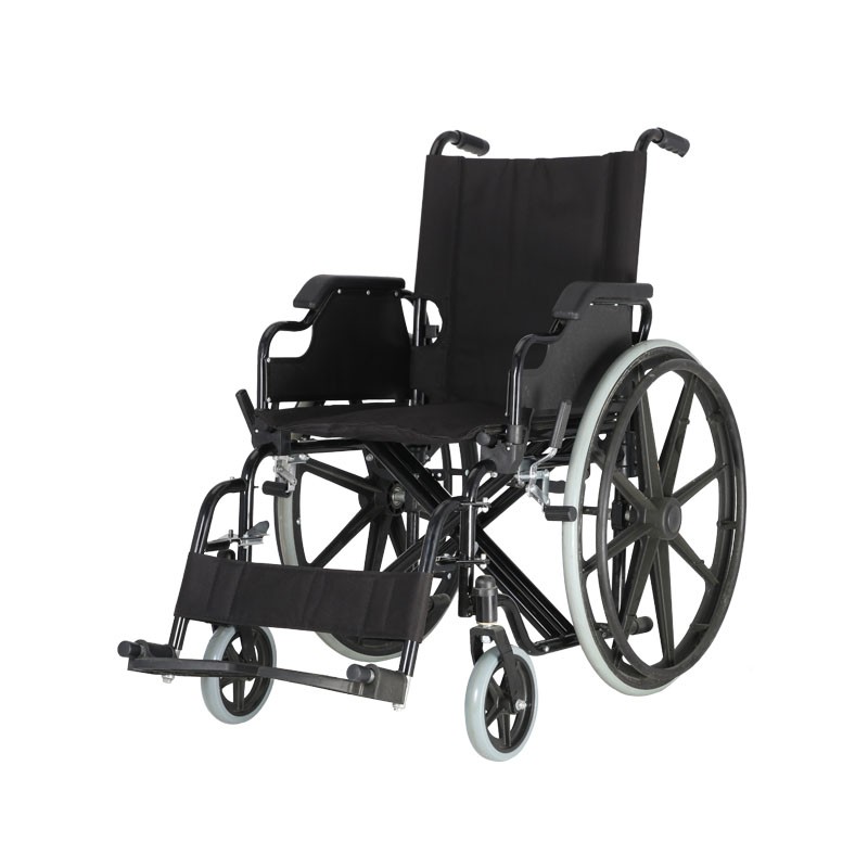 Hospital Steel Manual Wheelchair