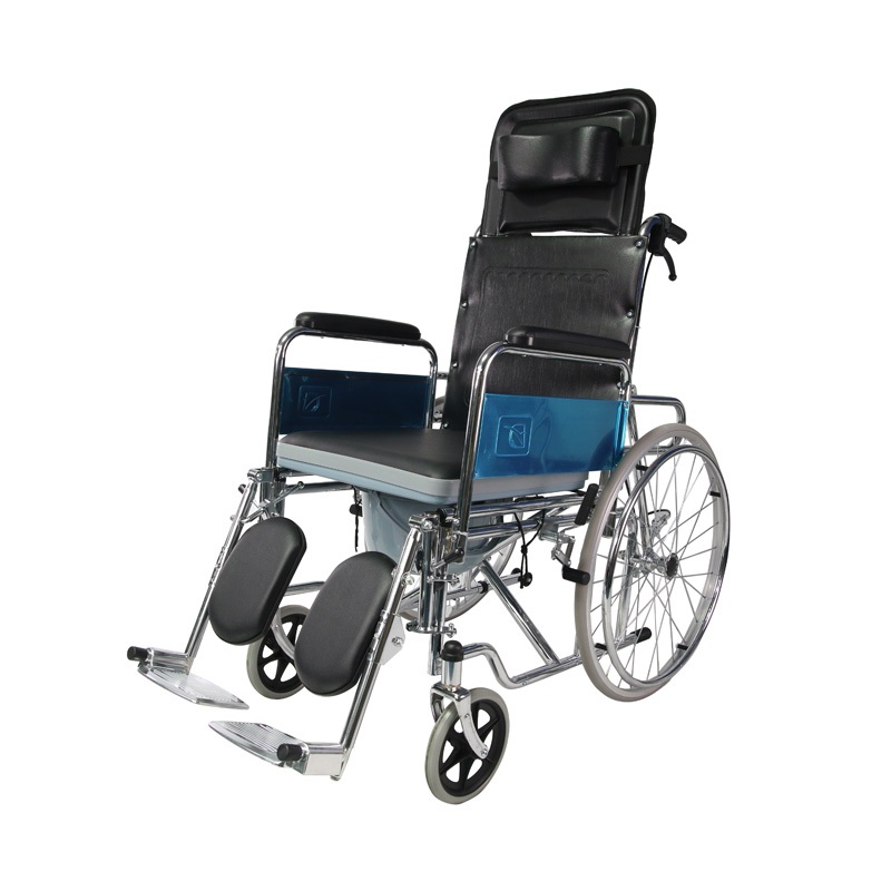 Reclining High Back Fold Up Wheelchair