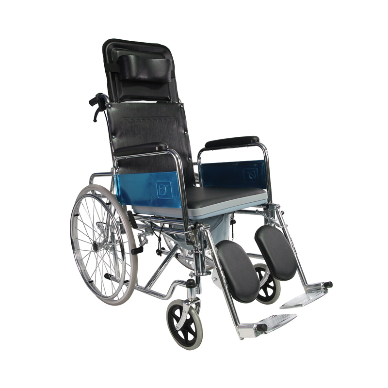 Reclining High Back Fold Up Wheelchair