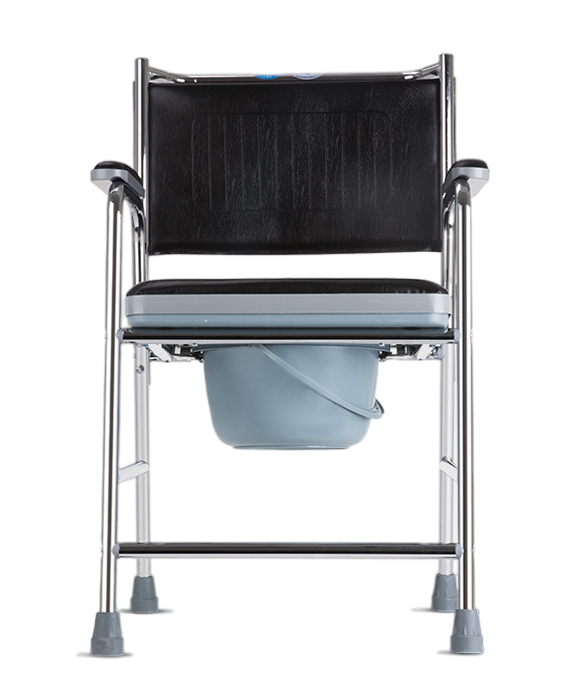 Portable Folding Aluminium Commode Chair