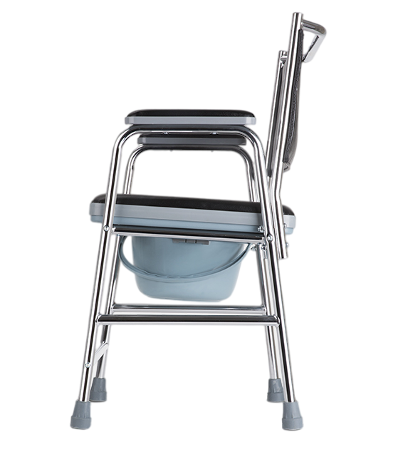 Portable Folding Aluminium Commode Chair