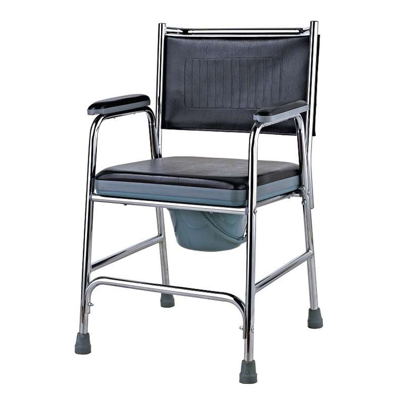 Portable Folding Aluminium Commode Chair