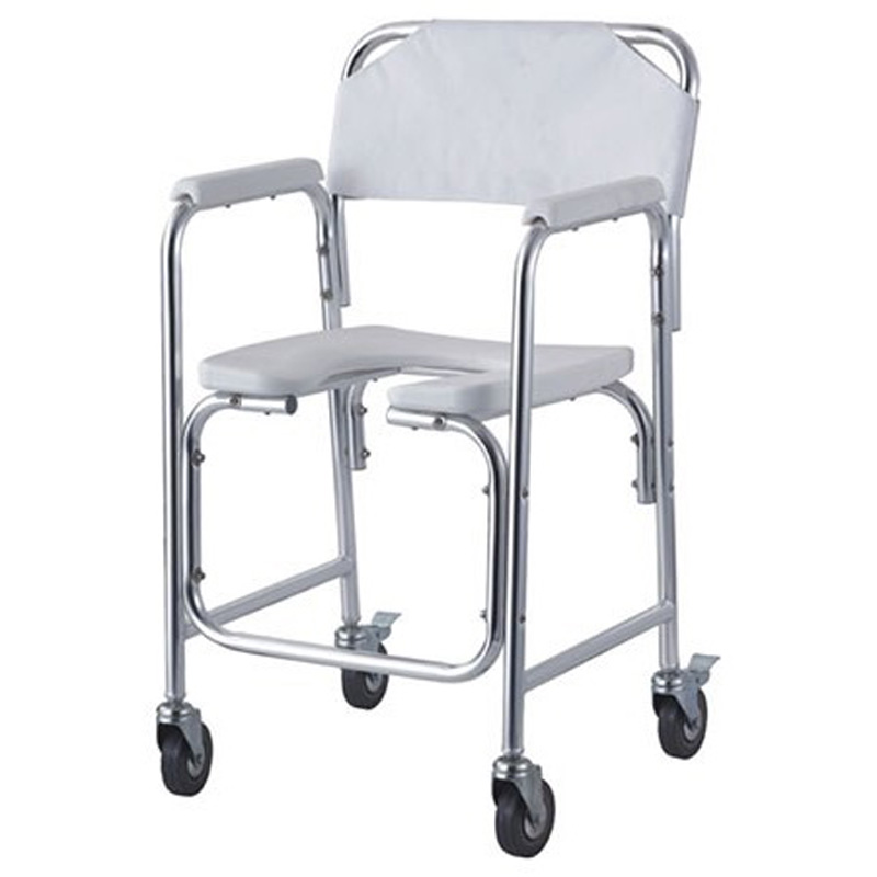 Supply Aluminium Commode Chair With Wheels Wholesale Factory ...