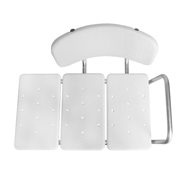 Comfortable Home Care Shower Chair with Arms and Backrest