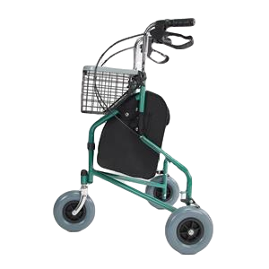 Steel Walker 3 Wheels Rollator