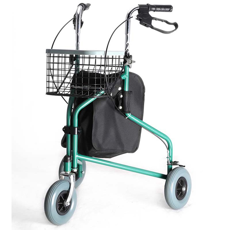 Steel Walker 3 Wheels Rollator