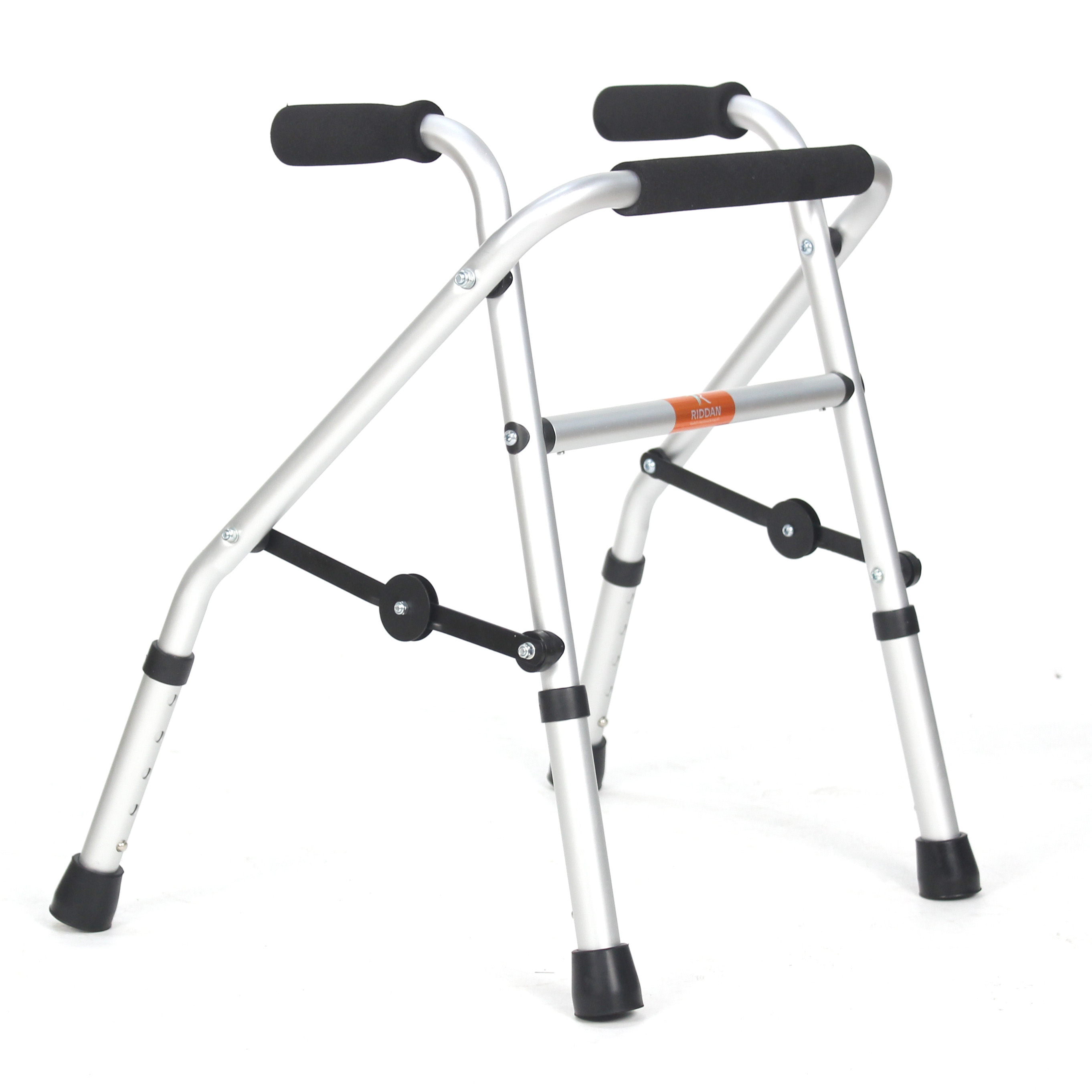 Aluminium Height Adjustable Folding Walker