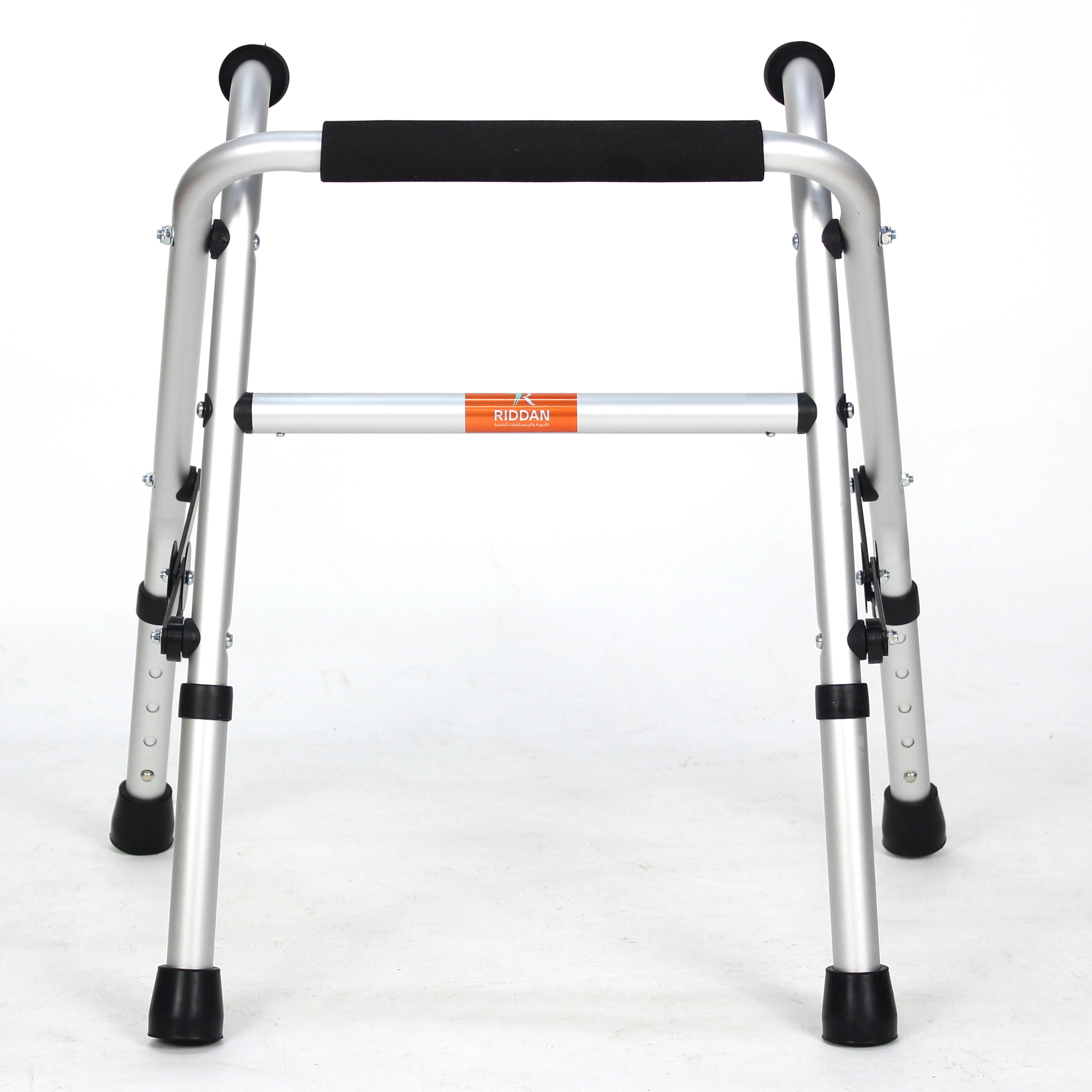 Aluminium Height Adjustable Folding Walker