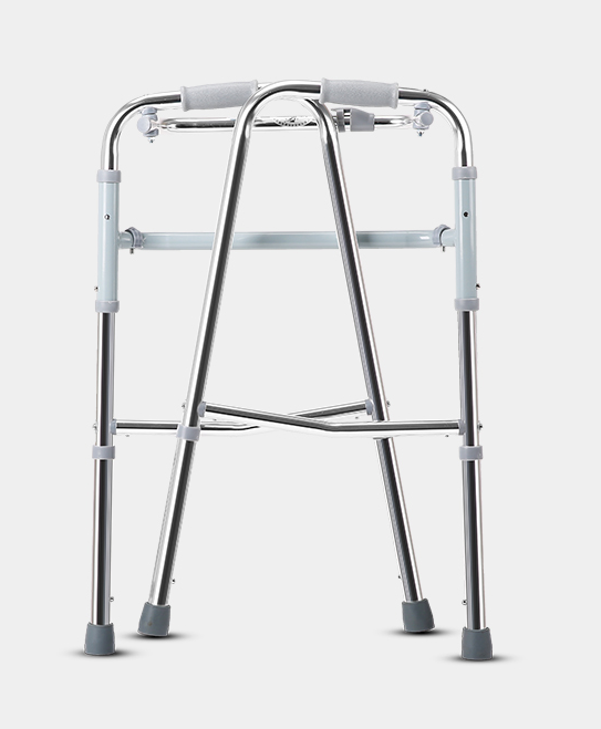 Two-button Folding Aluminium Walker Walking Frame