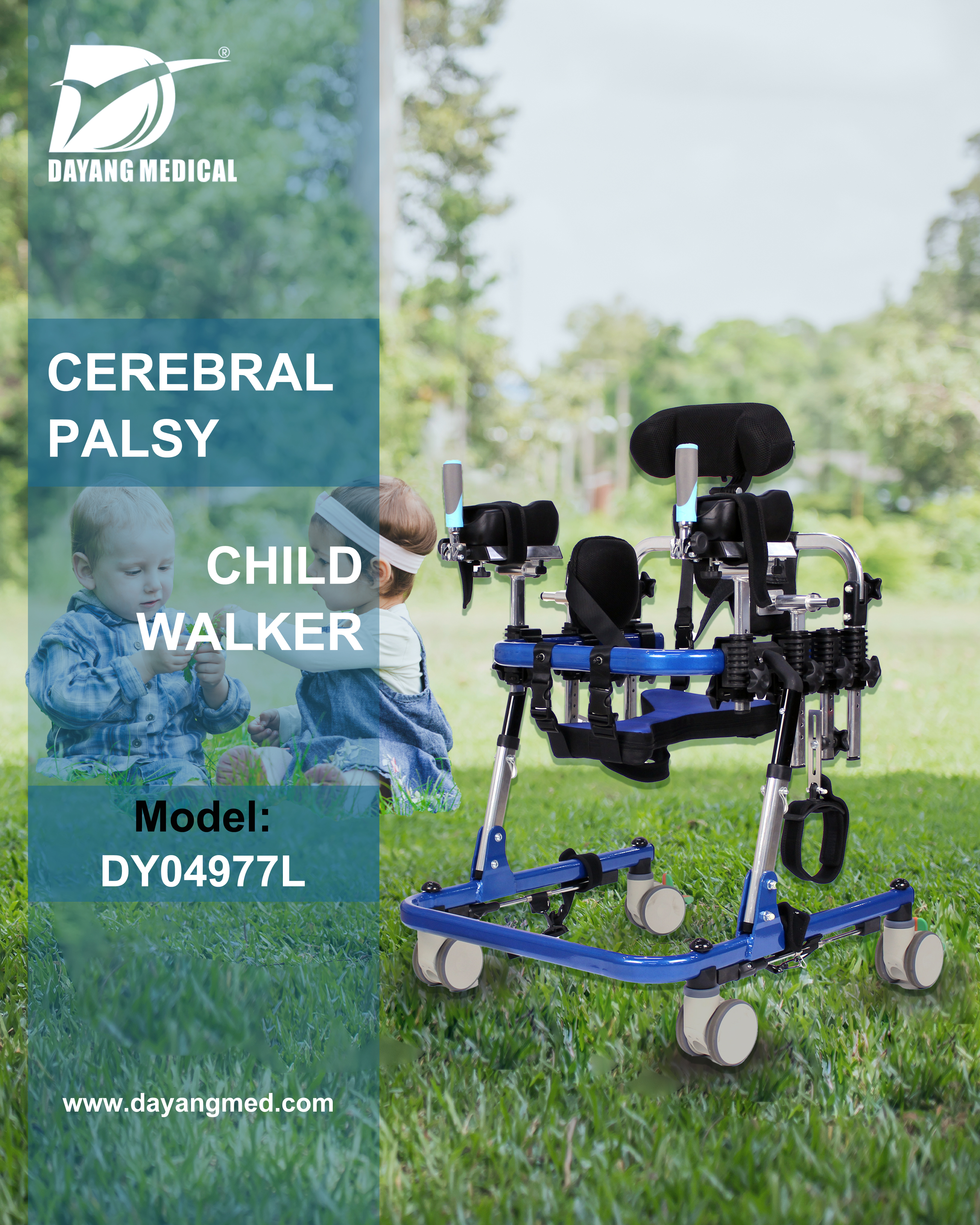 lightweight Height Adjustable Walker