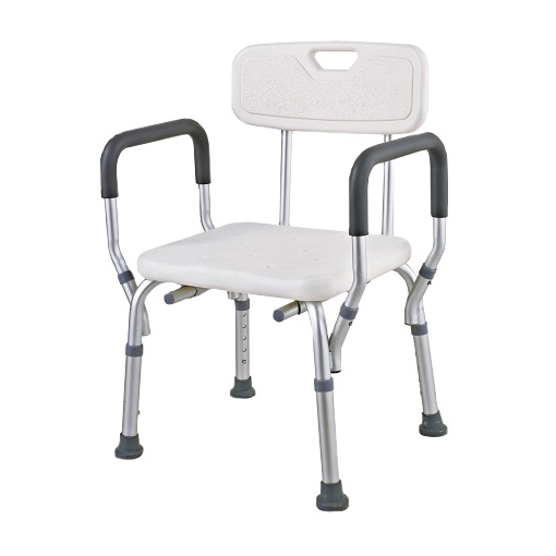 Height Adjustable Disabled Bathroom Shower Chair