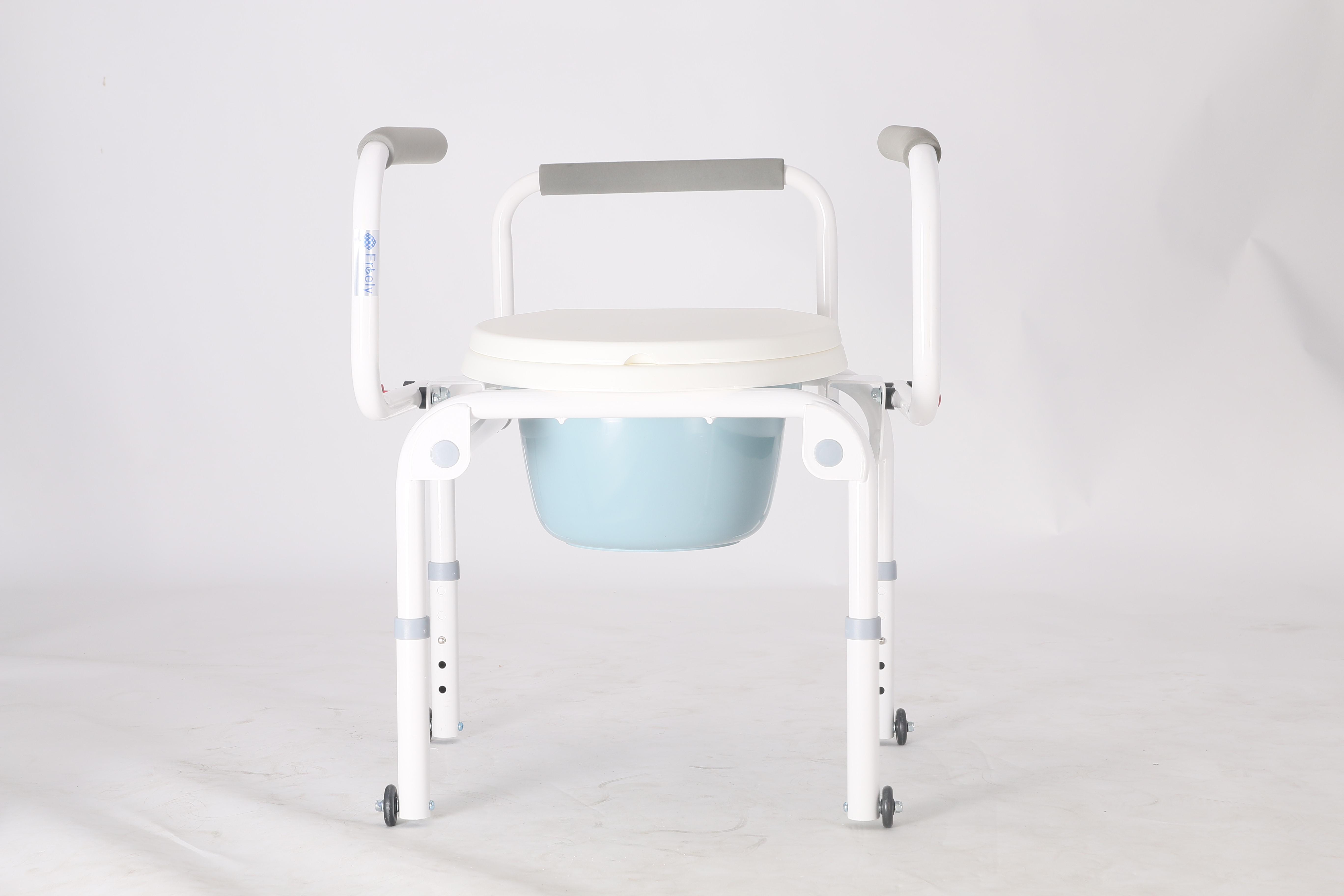 Deluxe portable commode for adults