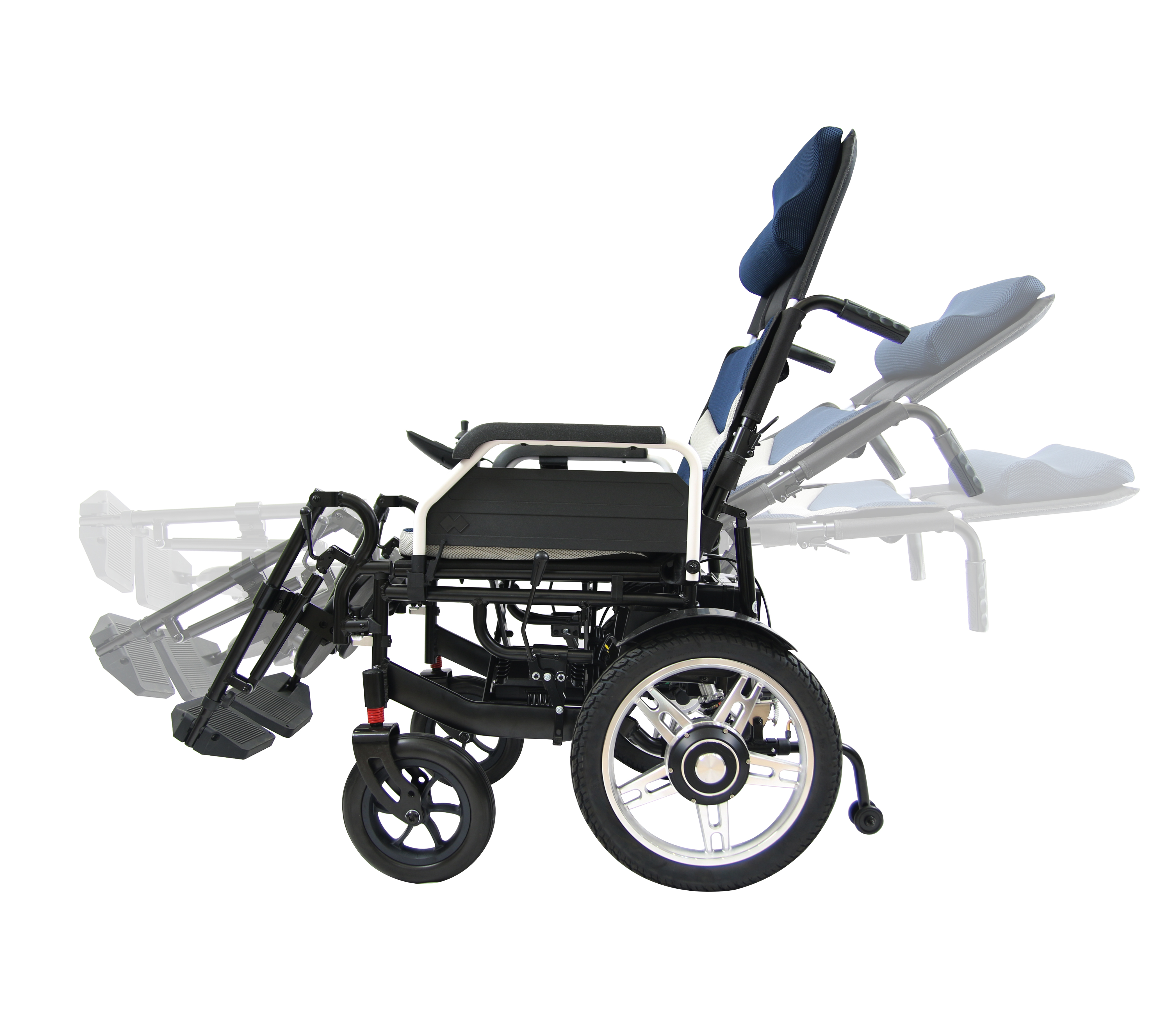 Multi Functional Reclining Electric Power Wheelchair