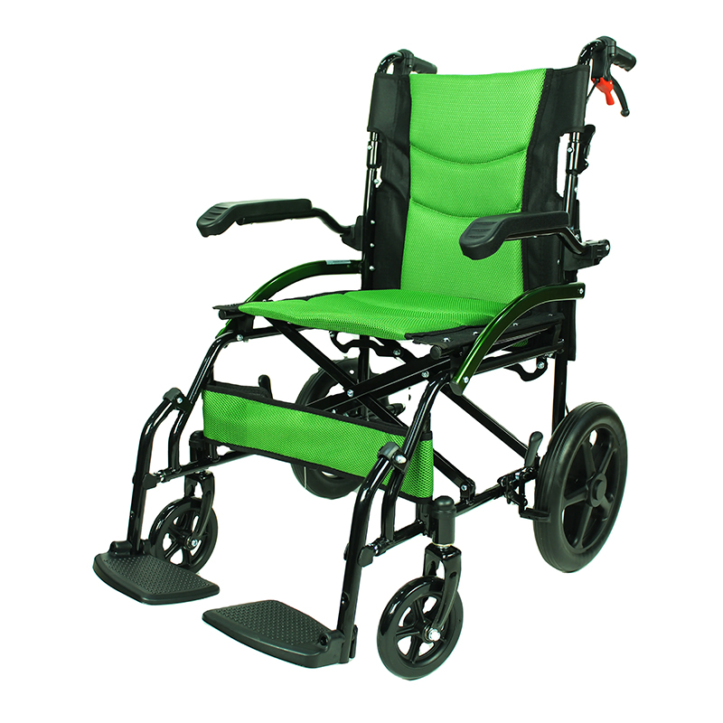 Floding Backrest Aluminium Transit Chair