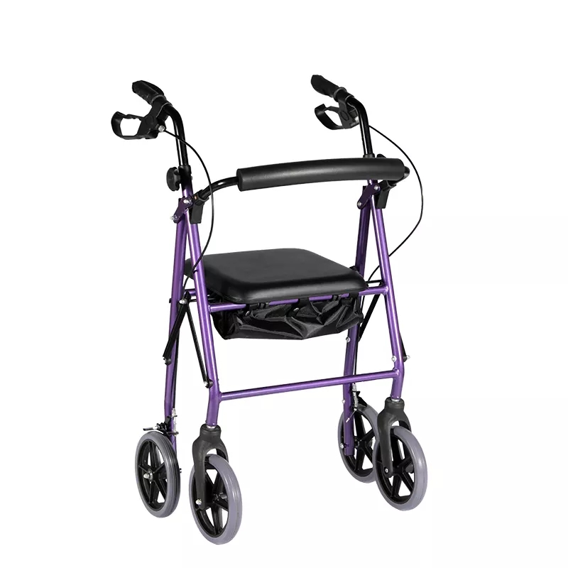 Elegant Comfort Larger Wheels Light-weight Walker Rollator