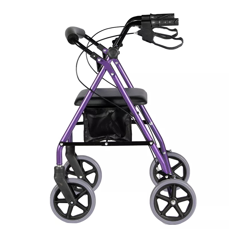 Elegant Comfort Larger Wheels Light-weight Walker Rollator