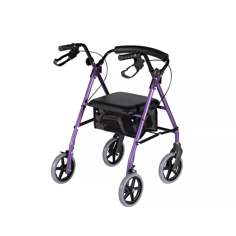 Elegant Comfort Larger Wheels Light-weight Walker Rollator