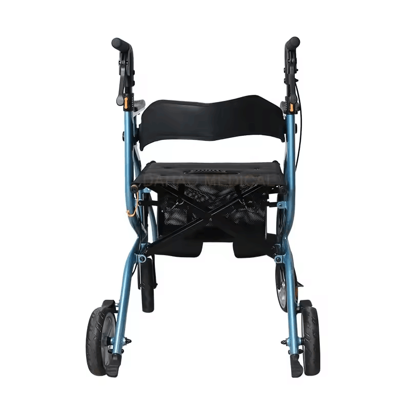 Deluxe Comfort Larger Wheels Aluminum Walker Rollator