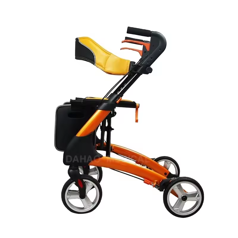 Sunny Comfort 2 in 1 Lightweight Folding Walker Rollator