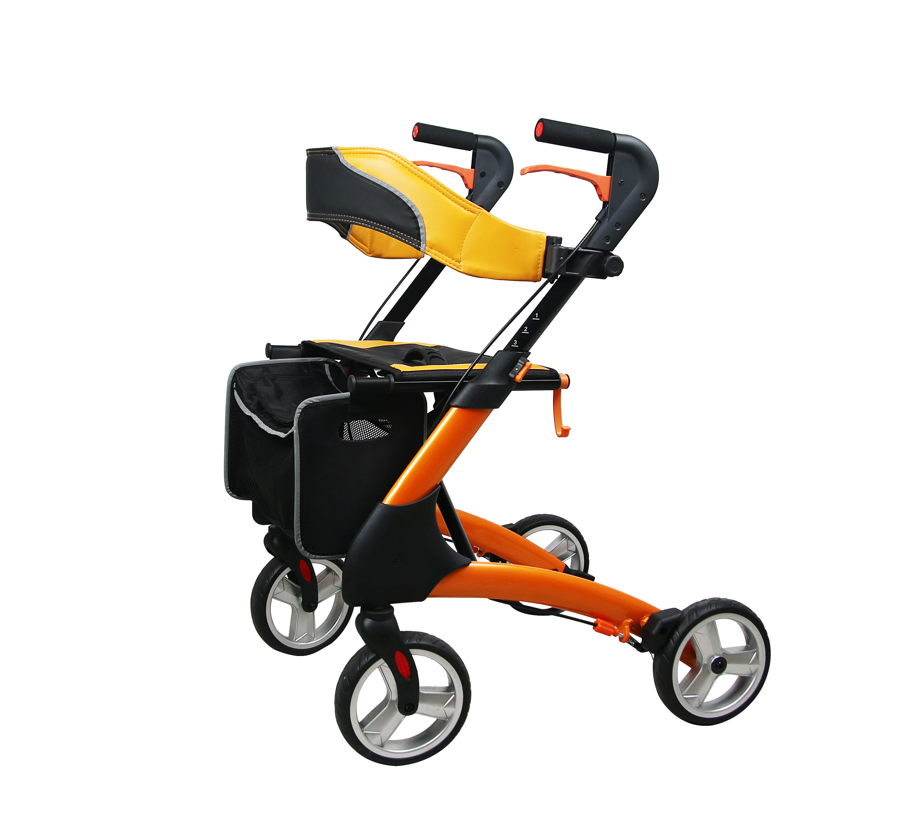 Sunny Comfort 2 in 1 Lightweight Folding Walker Rollator