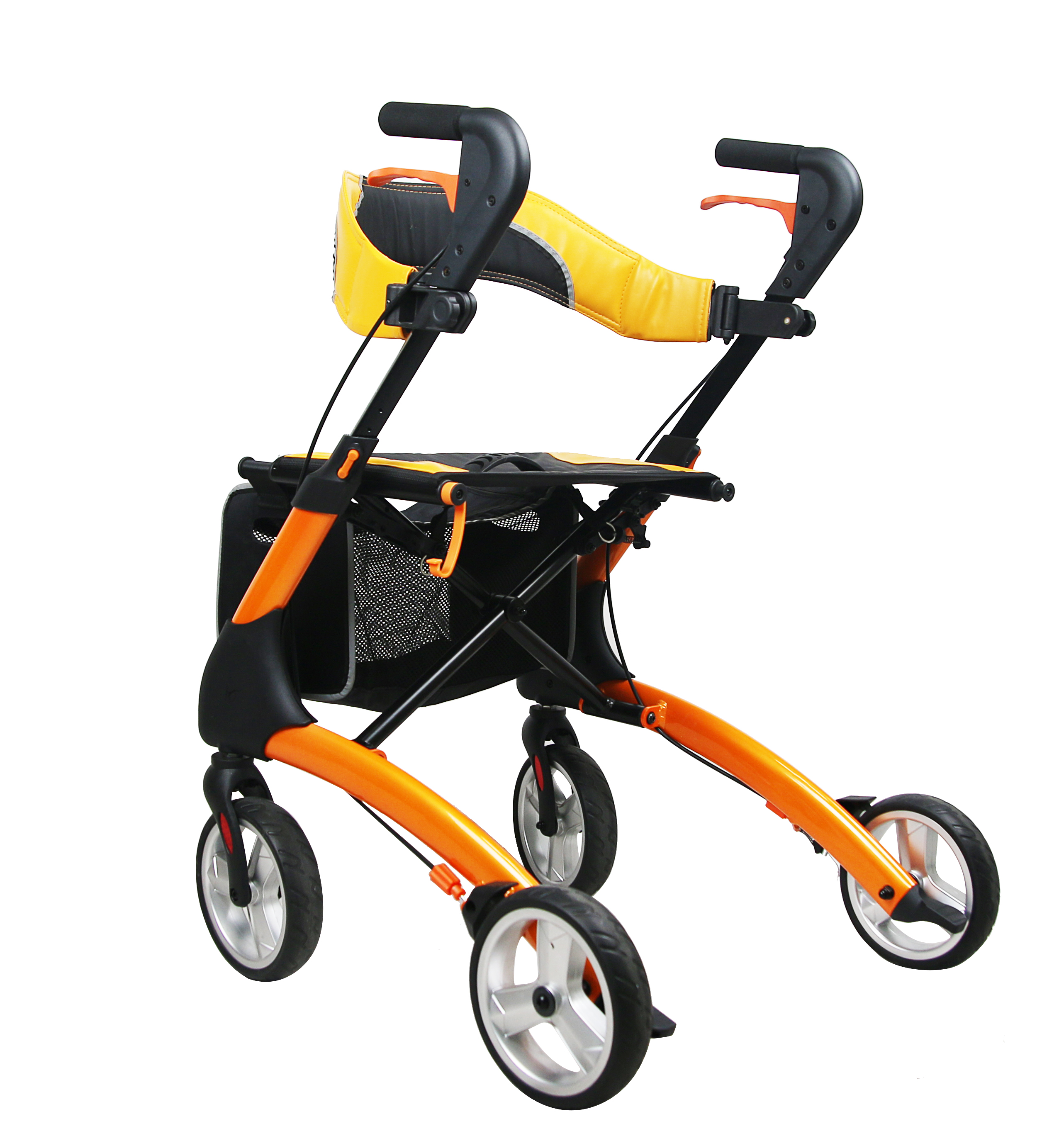 Sunny Comfort 2 in 1 Lightweight Folding Walker Rollator