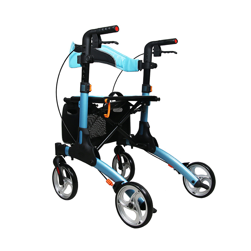 Ultra Lightweight Comfort Seat Aluminum Walker Rollator