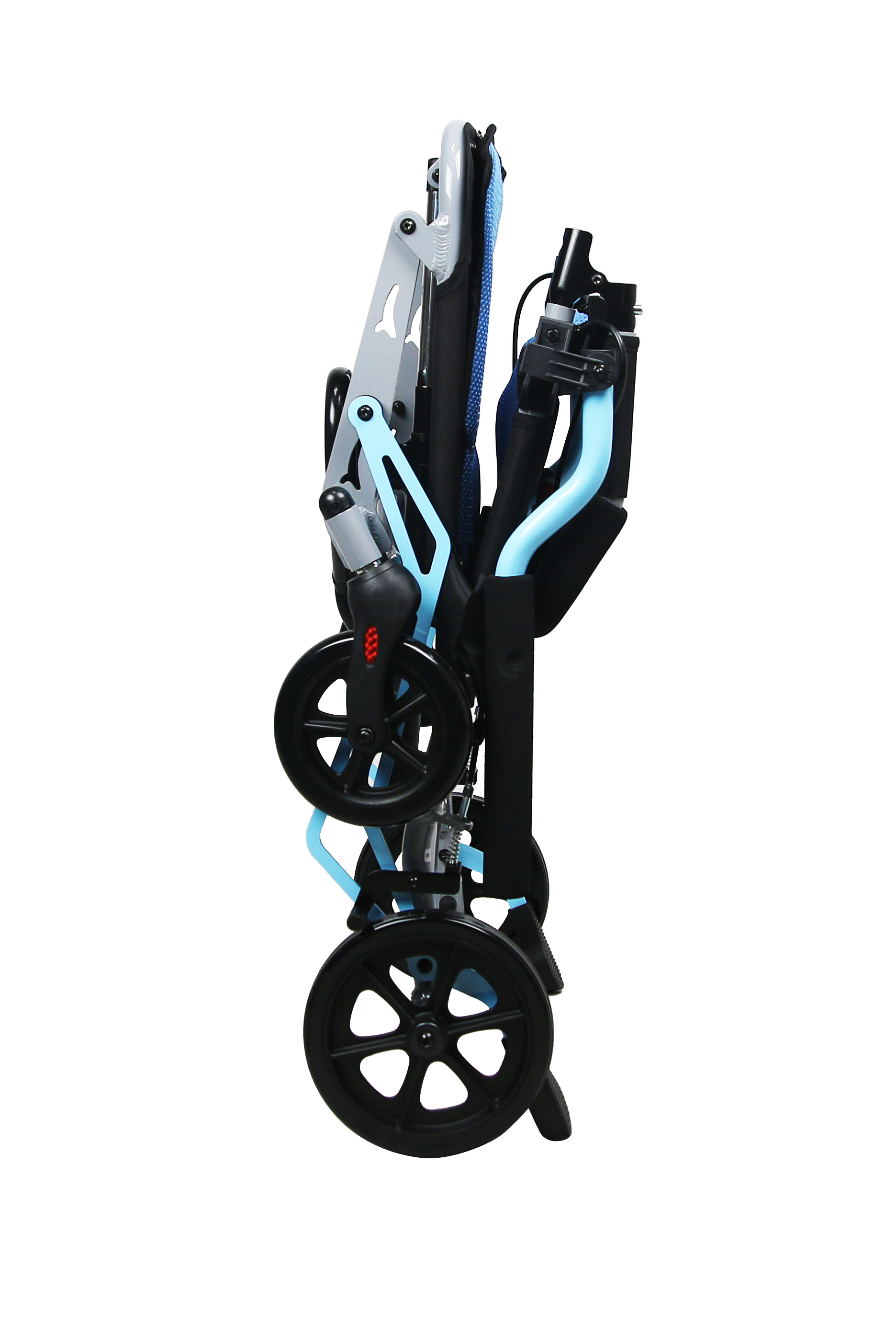 Airport Steel Lightweight Portable Transit Wheelchair