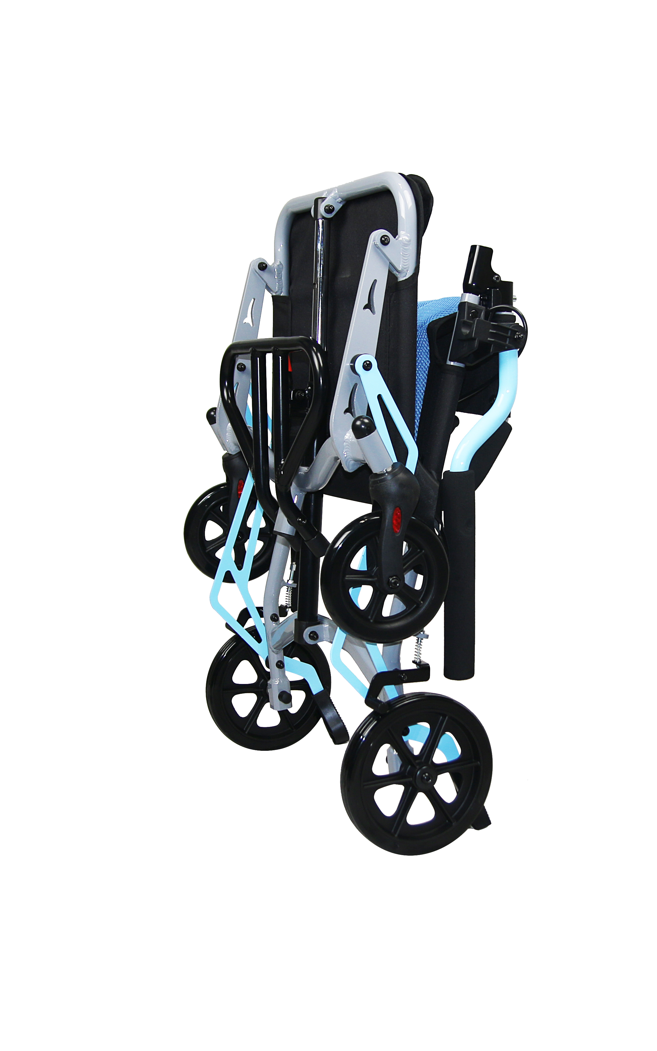 Airport Steel Lightweight Portable Transit Wheelchair