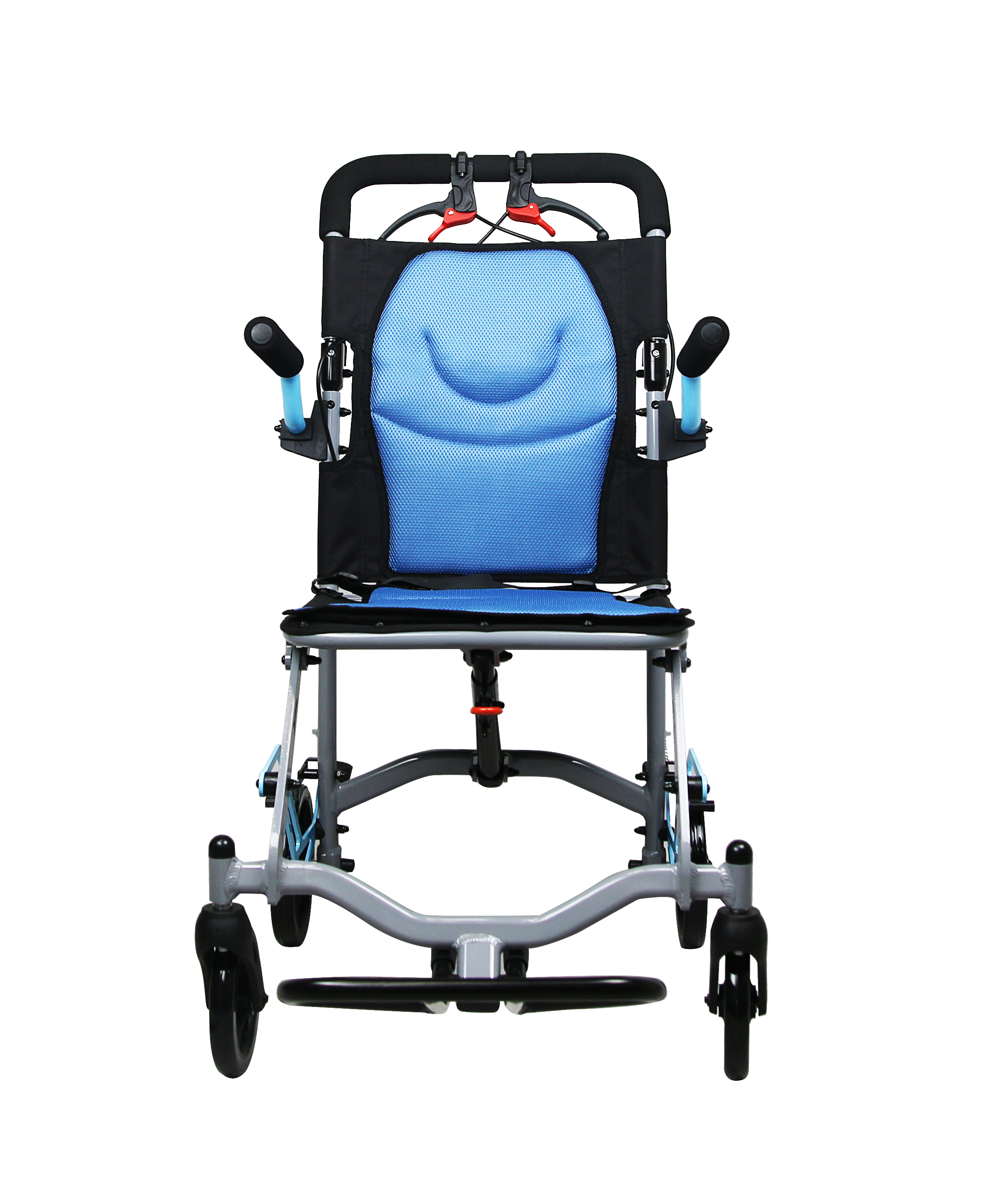 Airport Steel Lightweight Portable Transit Wheelchair
