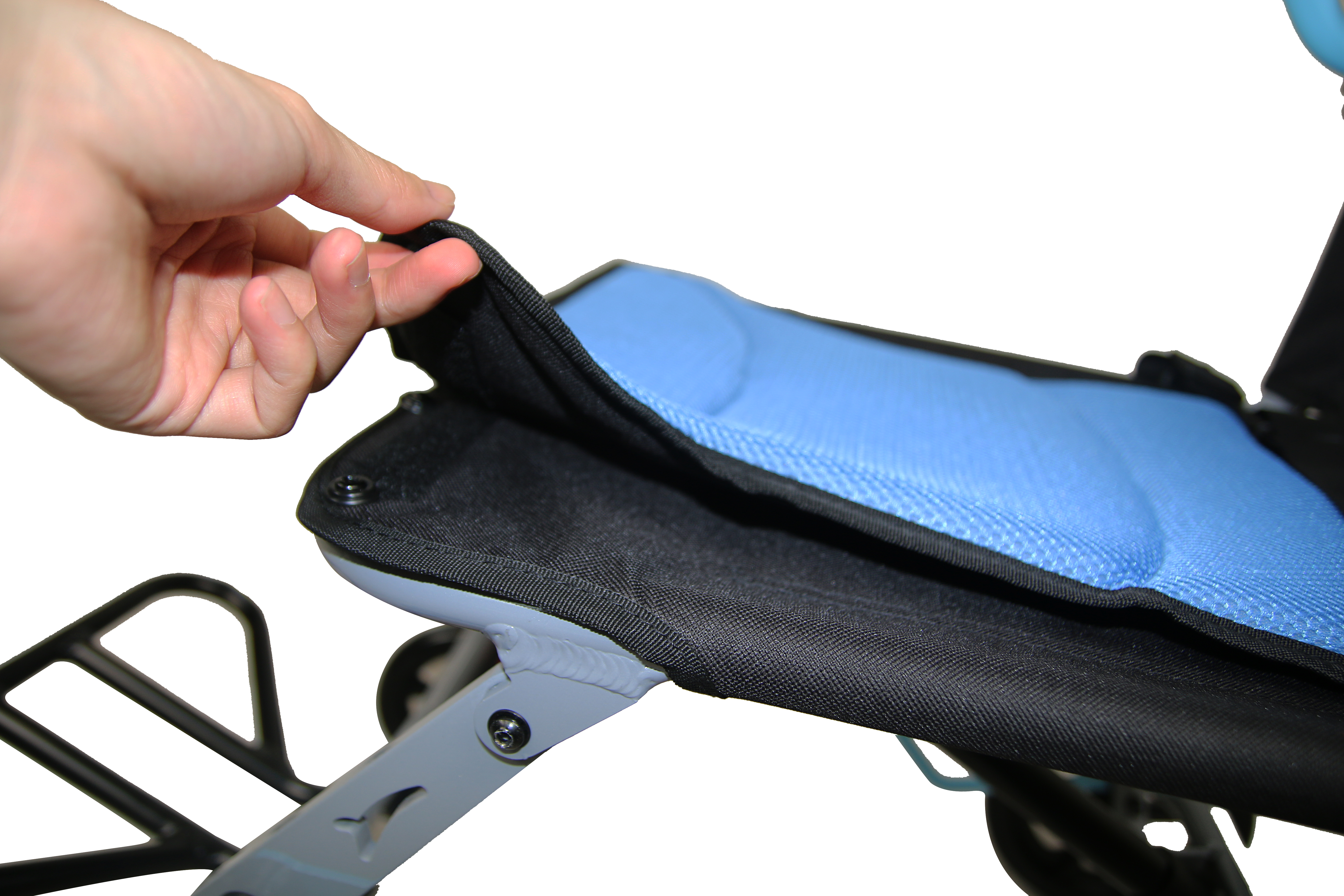 Airport Steel Lightweight Portable Transit Wheelchair