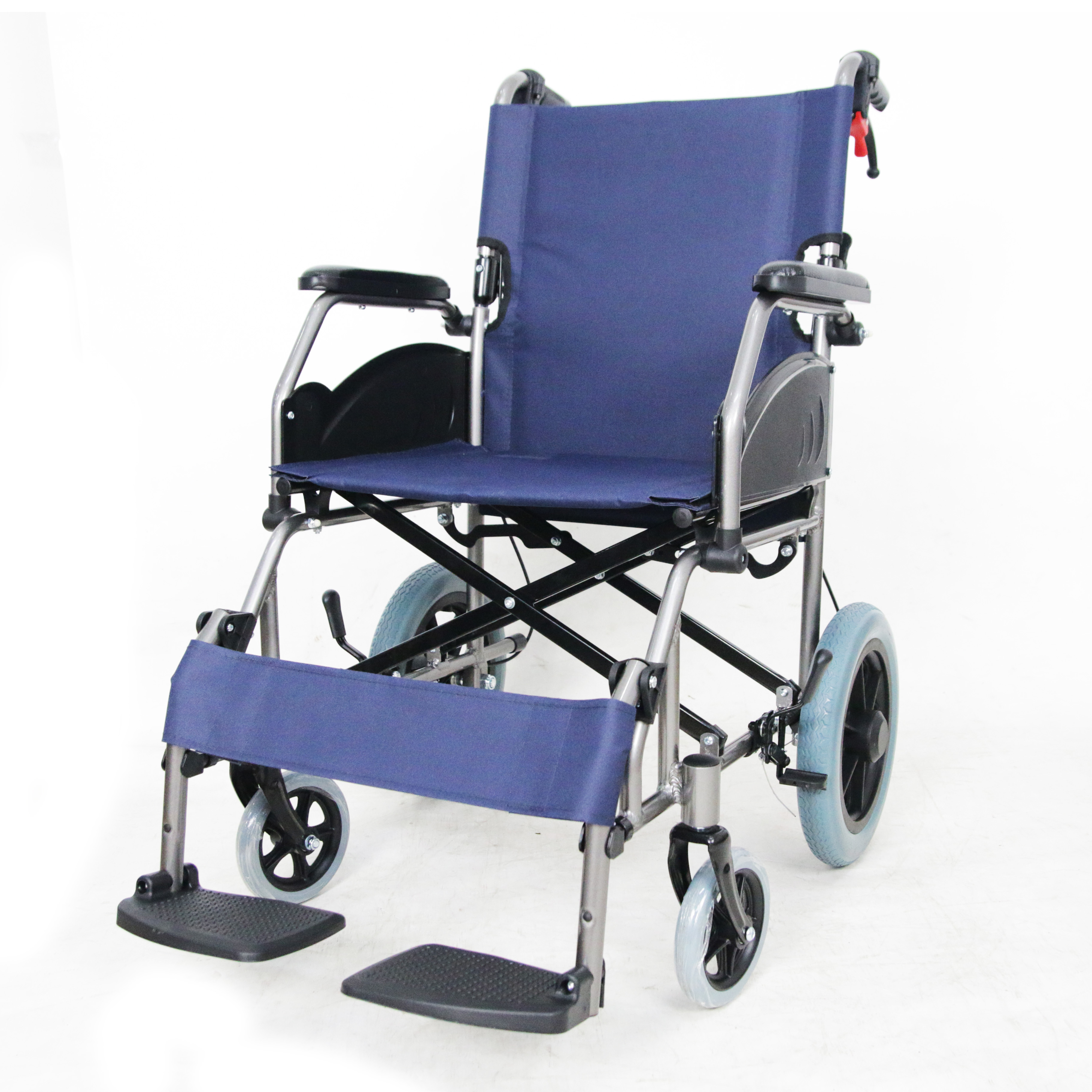 Heavy duty steel wheelchair